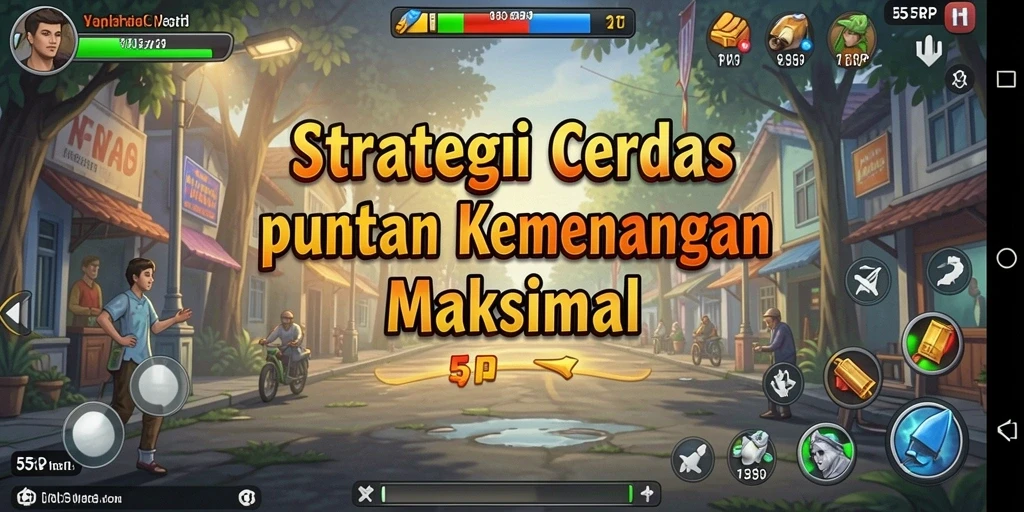 Gameplay strategi yang mendebarkan di 55RP.