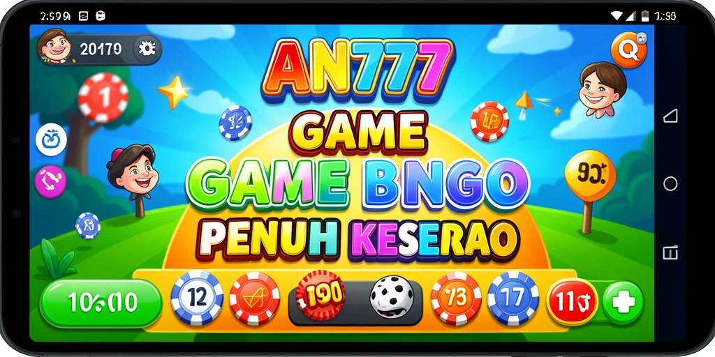 Gameplay Bingo seru dalam AN777 yang menantang.
