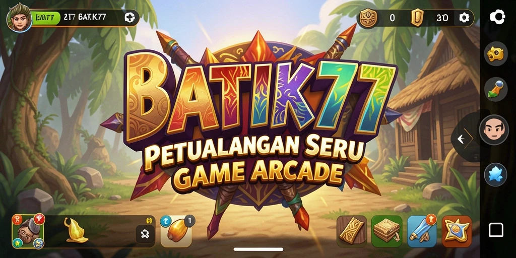 Screenshot gameplay <strong>BATIK77</strong> menunjukkan aksi seru dan grafis menawan.