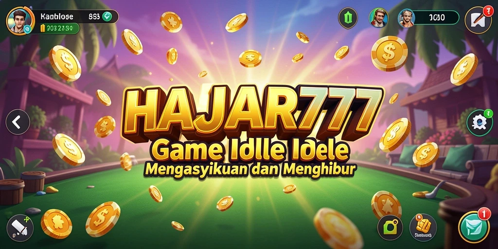 Tampilan gameplay menarik dari HAJAR777 yang mengasyikkan.