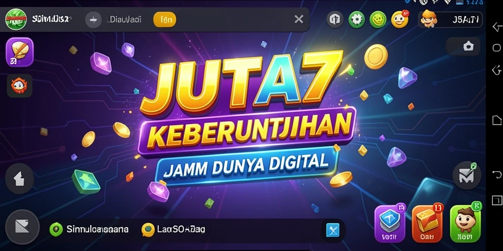 Gameplay menarik dalam simulasi strategis JUTA7.