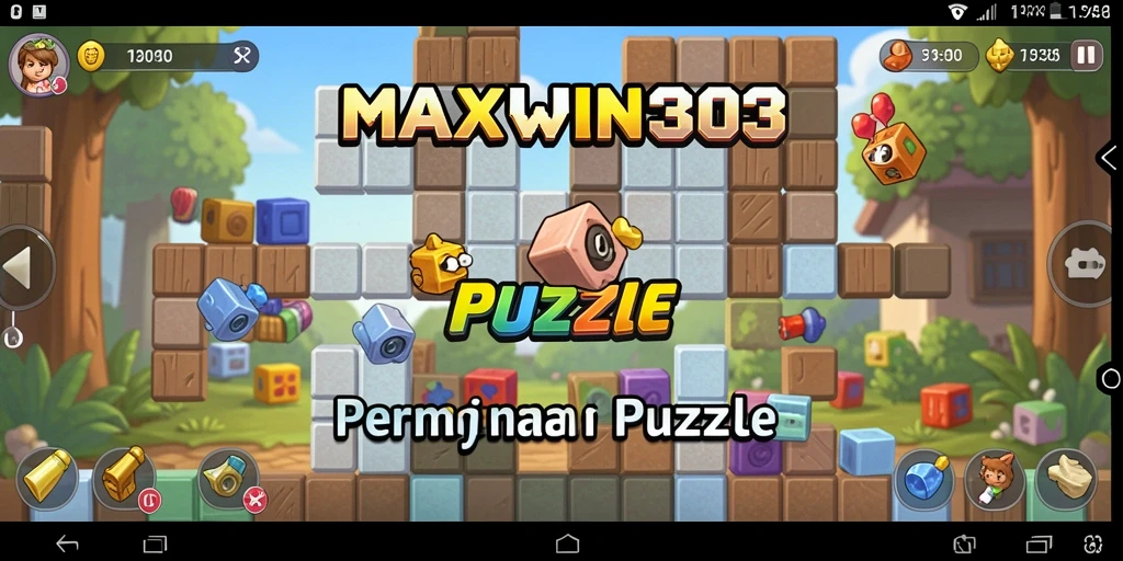 Tampilan menarik gameplay MAXWIN303 yang menantang otak.