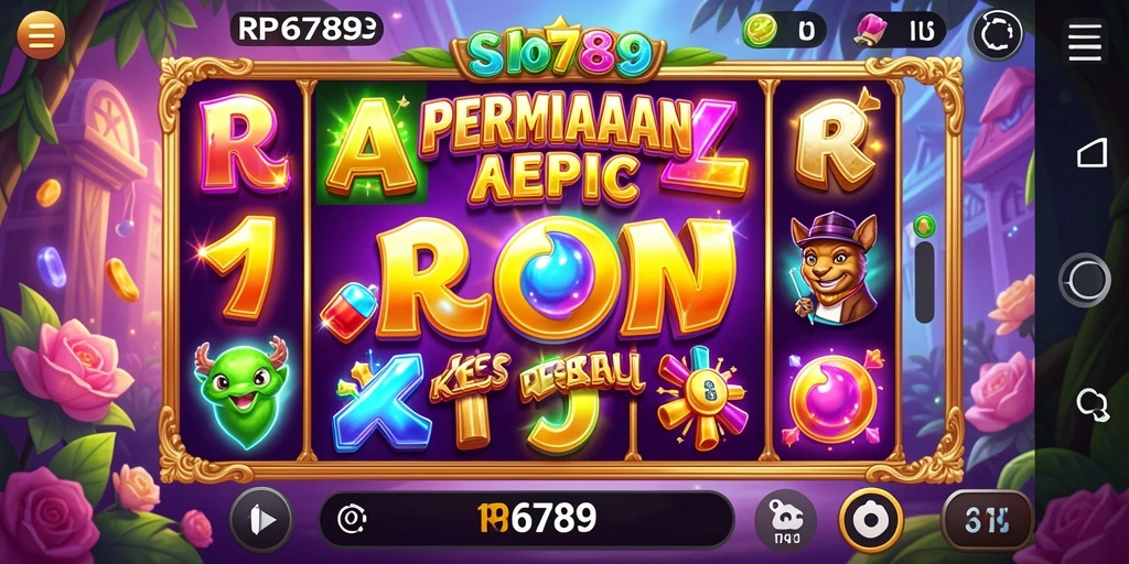 Tampilan menarik dari gameplay slot RP6789 yang mengasyikkan.
