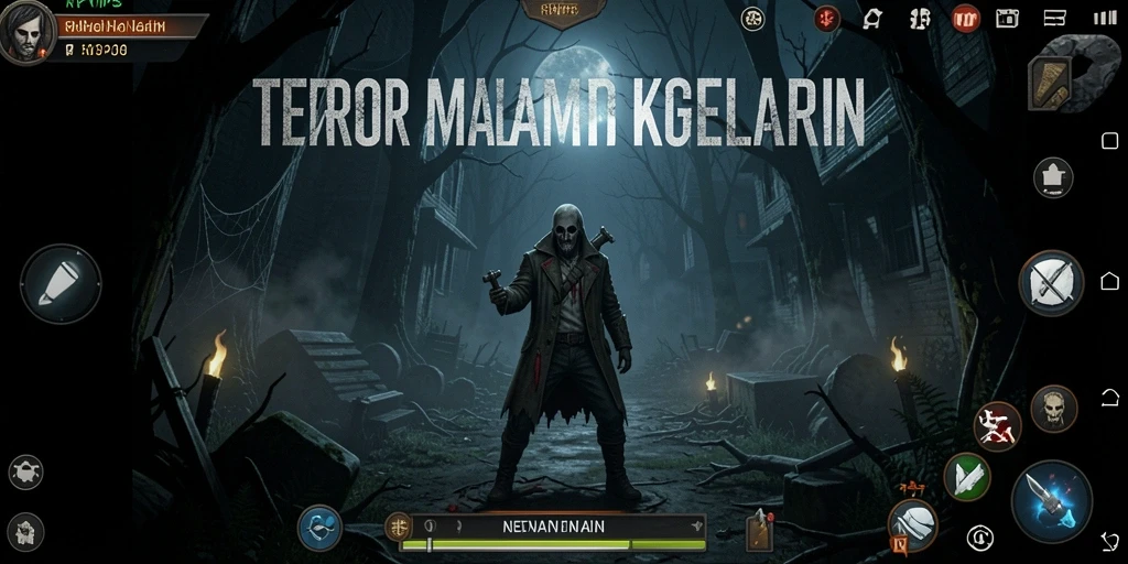 Tampilan seram dari gameplay RPVIP5 yang memikat.