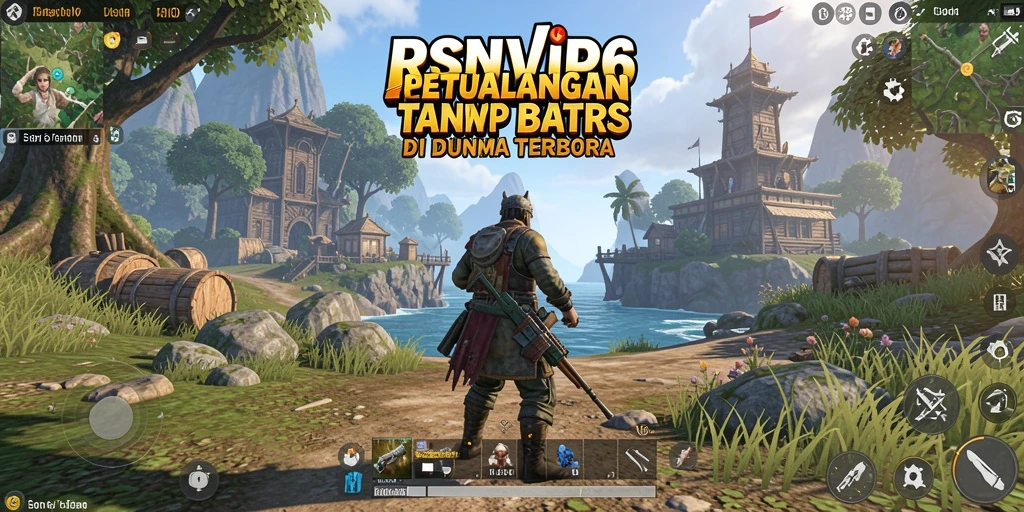 Tampilan gameplay RSNVIP6 yang memukau di dunia terbuka.